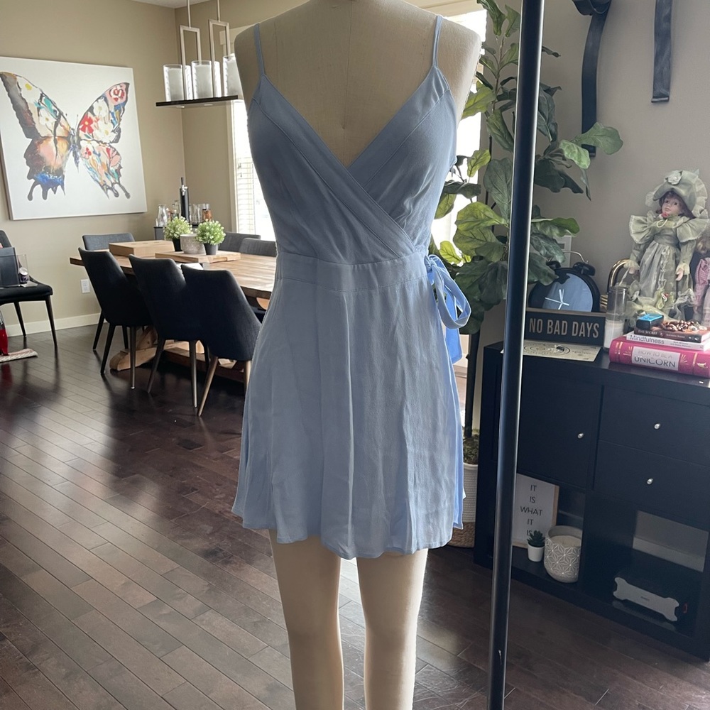 NEW light blue romper